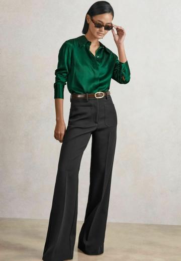 Шелковая блузка