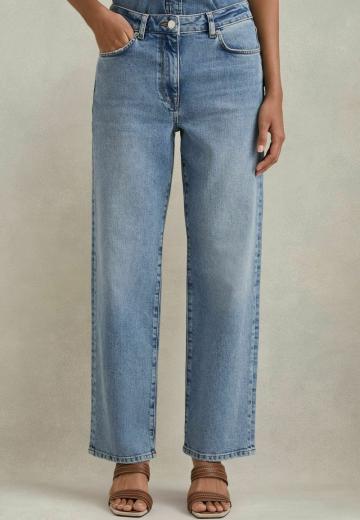 Прямые джинсы