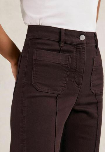 Клешеные джинсы