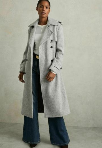 Пальто из искусственной кожи