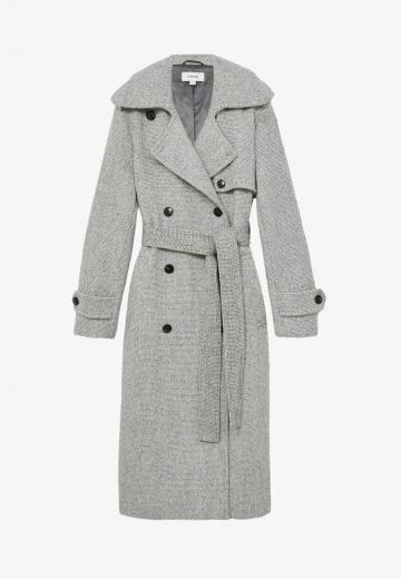 Пальто из искусственной кожи