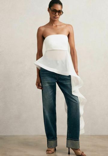 Топ без бретелек