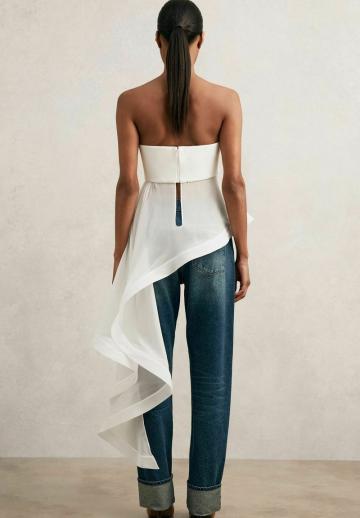 Топ без бретелек