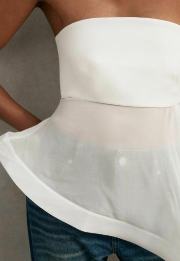 Топ без бретелек