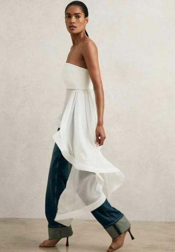 Топ без бретелек