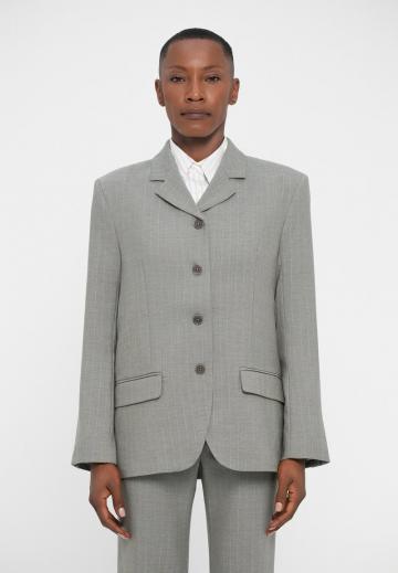 Длинный блейзер