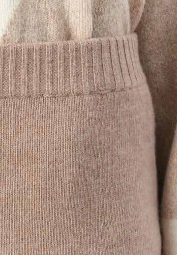 Вязаная юбка