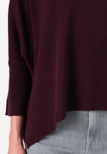 Пуловер с рукавом три четверти