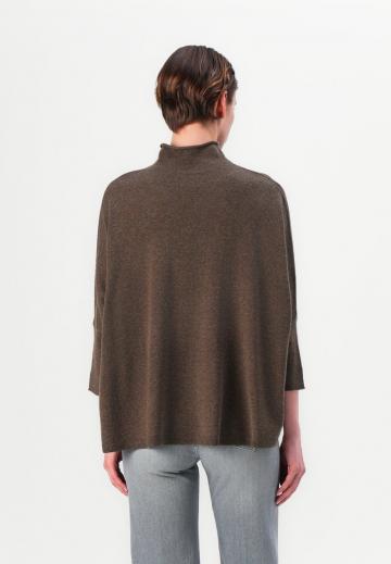 Пуловер с рукавом три четверти