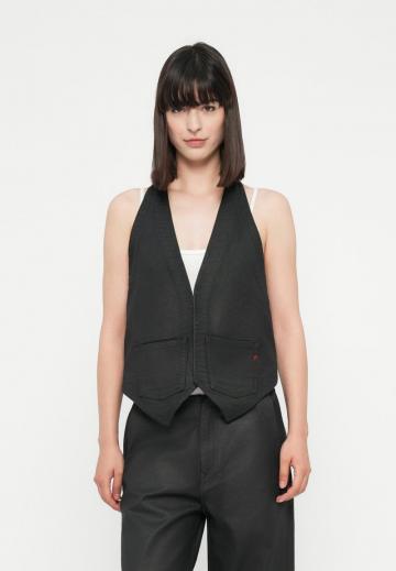 Джинсовая жилетка