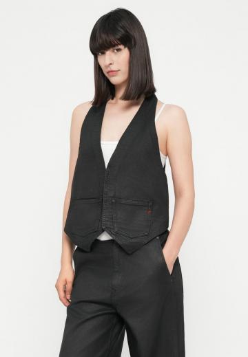 Джинсовая жилетка