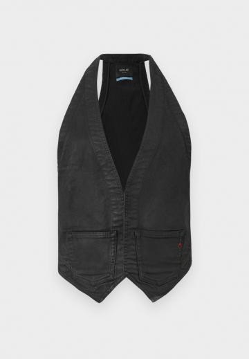 Джинсовая жилетка