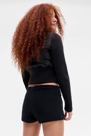 Юбка с накладными карманами