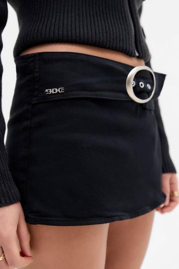 Юбка с накладными карманами