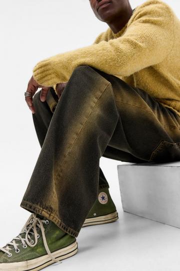 Прямые джинсы