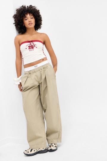 Топ без бретелек