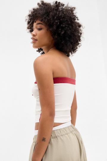 Топ без бретелек