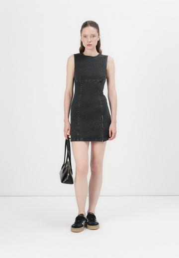 Джинсовое платье