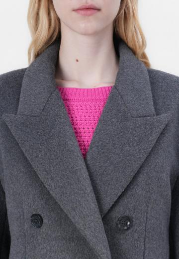 Шерстяное пальто