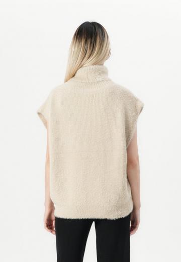 Пуловер с коротким рукавом