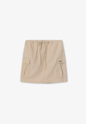 Юбка с накладными карманами