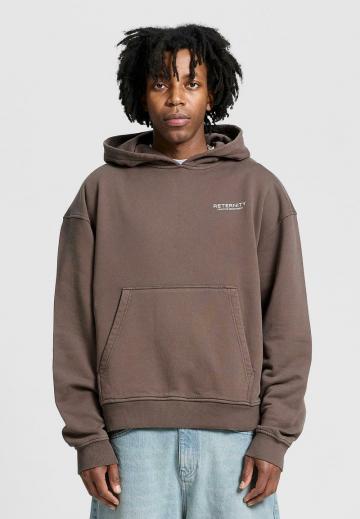 Пуловер с капюшоном