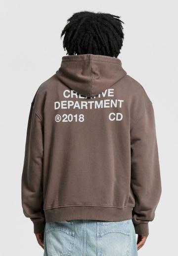 Пуловер с капюшоном