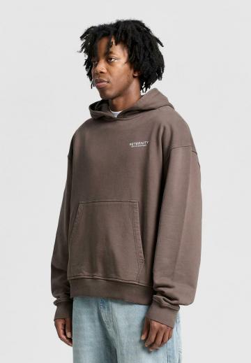 Пуловер с капюшоном