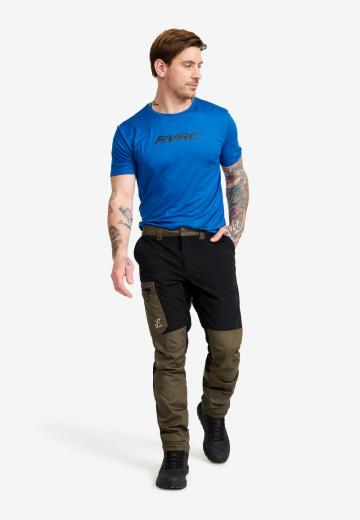 Брюки с накладными карманами