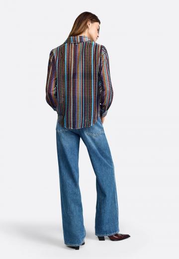 Шелковая блузка