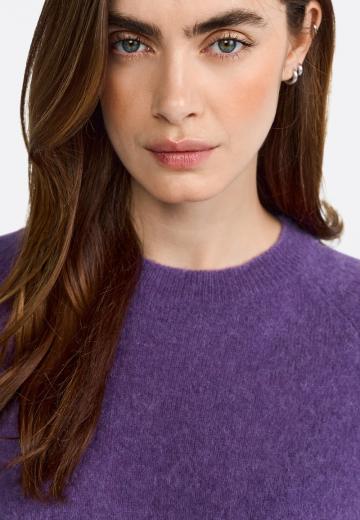 Пуловер с коротким рукавом