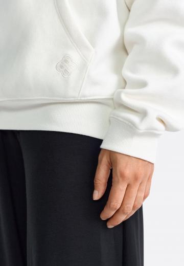 Пуловер с капюшоном