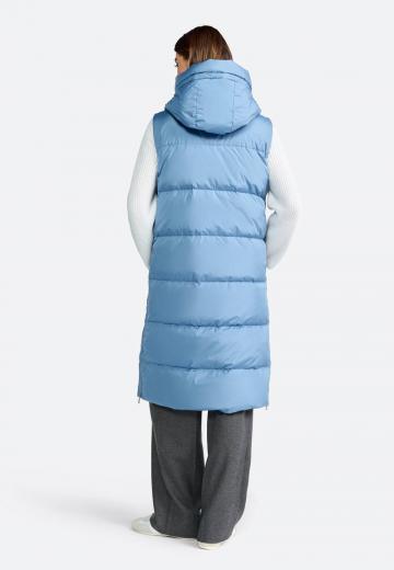 Длинный жилет