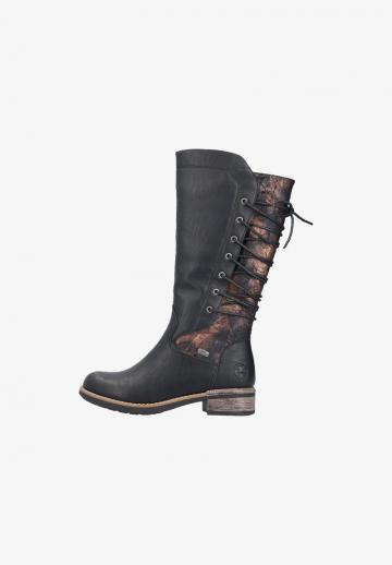 Сапоги на шнуровке