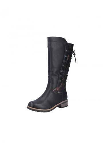 Сапоги на шнуровке