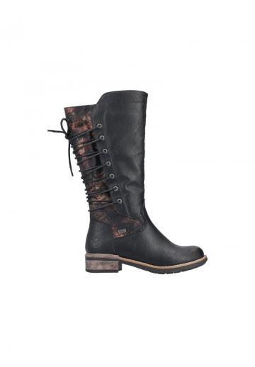 Сапоги на шнуровке