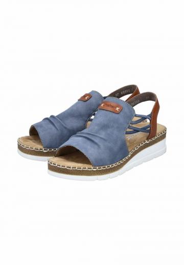 Босоножки на танкетке