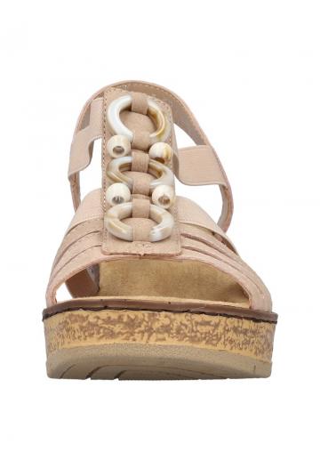 Босоножки на танкетке