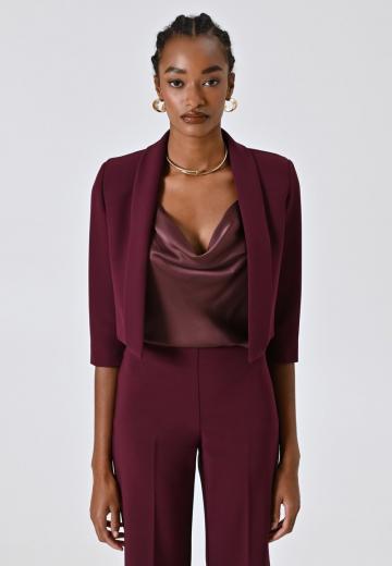 Короткий блейзер