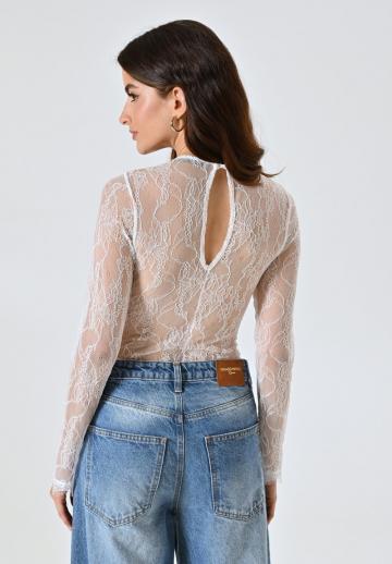 Кружевная блузка