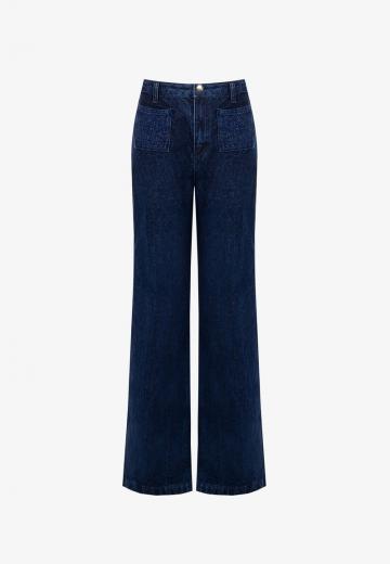 Клешеные джинсы