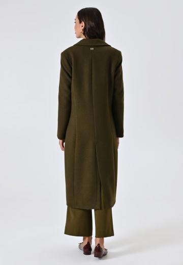 Шерстяное пальто