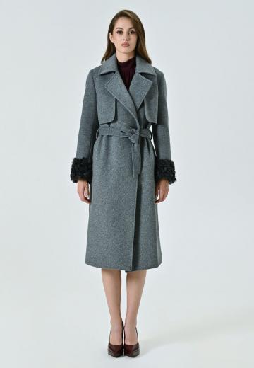 Шерстяное пальто