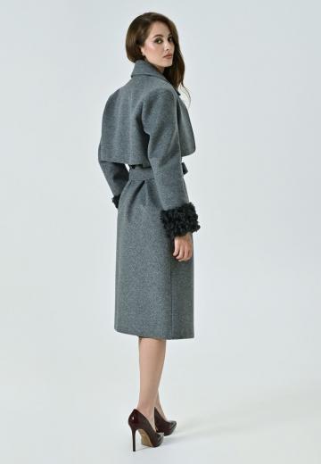 Шерстяное пальто