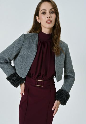 Шерстяное пальто