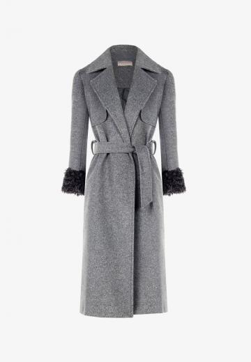 Шерстяное пальто