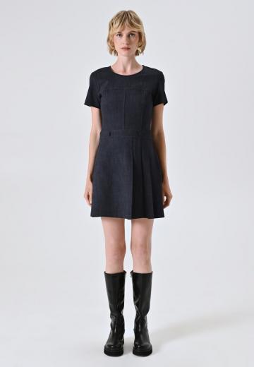 Джинсовое платье