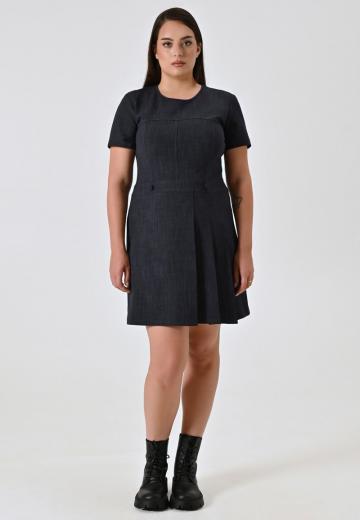 Джинсовое платье