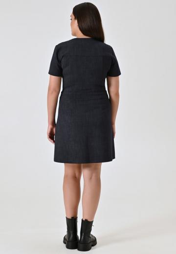 Джинсовое платье