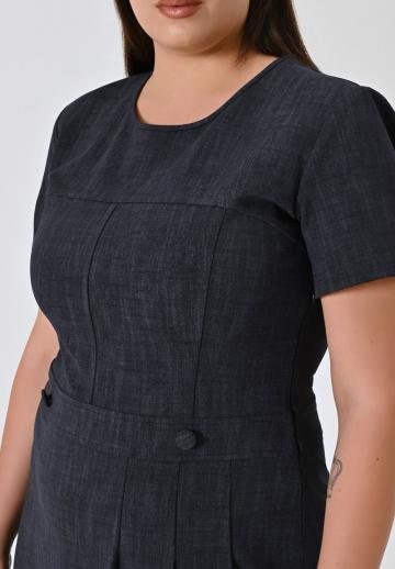 Джинсовое платье